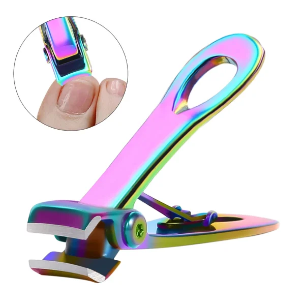 Tcwhniev Nail Clippers For Thick Nails - Wide Jaw Opening Oversized Nail Clippers, Stainless Steel Heavy Duty Toenail Clippers For Thick Nails, Extra Large Toenail Clippers for Men Seniors Elderly